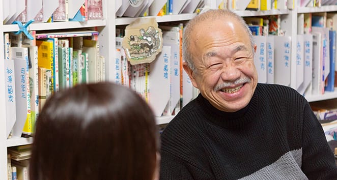 きむらゆういちのにこやかな写真